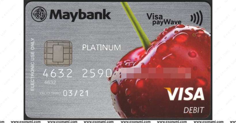 Kad Debit Platinum Maybank