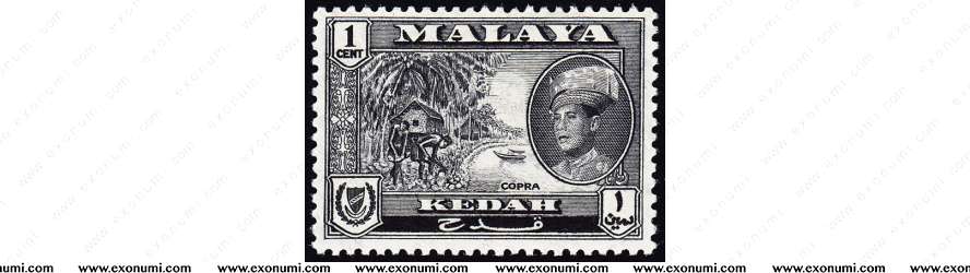 1959-1965 State Definitive Series - Sultan Abdul Halim u2014 Malayan 
